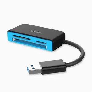 SSK Card Reader SCRM330 high-speed USB3.0 3-in-1 card reader supports TF\SD\CF SSK Card Reader SCRM330 high-speed USB3.0 3-in-1 card reader supports TF\SD\CF
