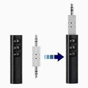 Car Bluetooth receiver Car speakerphone 3.5mm clip-on audio adapter