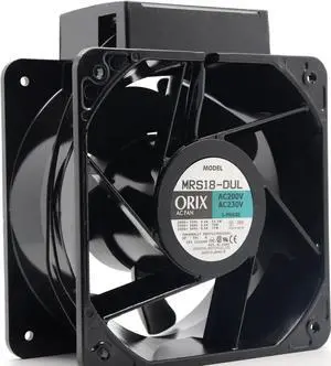 Original Japanese ORIX MRS18-DUL 18cm 18090 200-230V industrial cooling fan
