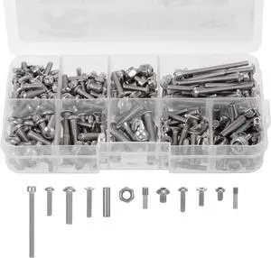 RC Screws Stainless Steel Screws Kit for Traxxas E-REVO 1/10 RC Car Big-Foot Truck