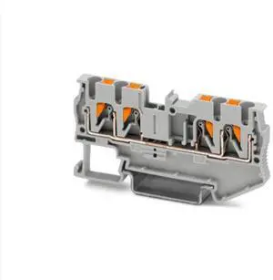 PhoenixContact two-in-two-out quick-connect terminal block plug-in type PT 2.5-QUATTRO