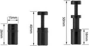 raphics Card GPU Support Bracket, Adjustable Height GPU Sag Stand Bracket with Magnet and Non-Slip Sheet, GPU Holder for Prevent Universal VGA Graphics Card Sag - 26-50mm"- - Black