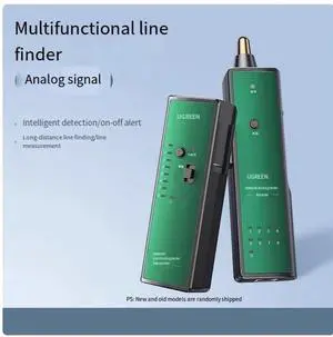 UGreen Union professional-grade line finder, multi-functional network cable telephone detector, line detector, network cable tester, crystal head, network cable head, network signal continuity detecto