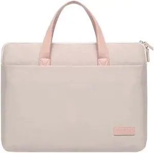 For MacBook 15.6-16.1 Inches MAHOO 10188 Ultra-Thin Hand Computer Bag Messenger Laptop Bag, Color:Khaki Khaki