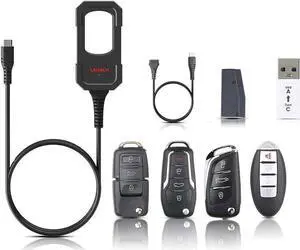 Launch X431 IMMO Key Programmer Remote Maker for Remote & Chip Generation with Super Chip and 4pcs of Smart Keys