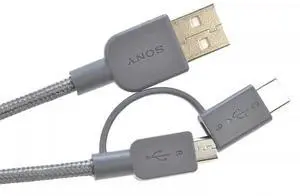 S O- N Y 2-in-1 Type-C data cable Charging Data cable Universal USB-C port device Android mobile phone slow charge