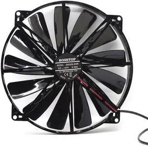 20cm 5V ultra quiet USB Fan 20020 DIY notebook base fan