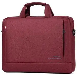 OUMANTU 020 Event Computer Bag Oxford Cloth Laptop Computer Backpack, Size: 15 inch 15 inch (Wine Red)