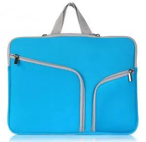 T228 Diving Material Computer Bag Multi-pocket Laptop Liner Bag, Size: 17 Inch 17 Inch (Blue) Black