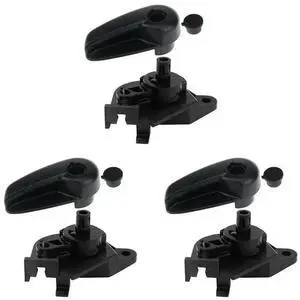 3X Hood Release Handle Lever & Mounting Bracket for 2013-2016 Fusion/Mondeo& MKZ DS7Z-99042C74-A,3 x Hood Release Handle 3 x Handle Mounting Bracket,black