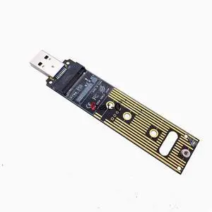 From nvme to USB3.1 Type-A m.2 to usb3.0 in-line disk box JMS583 adapter card