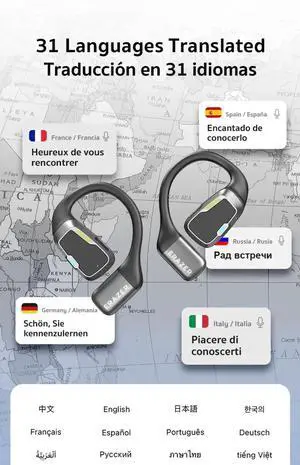 [AI Earphone]Translator Erazer XP6 Bluetooth Earphones Sleep