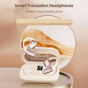 For T23 Languages Translator Earbuds 142 Languages BT 5.4 Tr