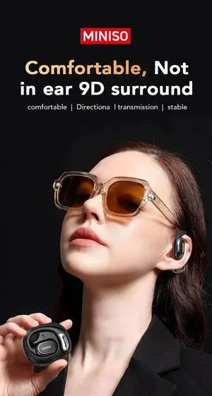 MINISO MS156 Bluetooth V5.4 Bluetooth Earphones Call Noise R