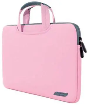 15.6 inch Portable Air Permeable Handheld Sleeve Bag for Laptops, Size: 41.5x30.0x3.5cm (Pink)