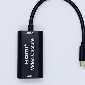 Type-c acquisition card PS4 computer stick monitor main phase set-top box with OTG Android phone change display