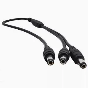 DC Power Jack Adapter Spliter Converter 2.1*5.5 MM cable