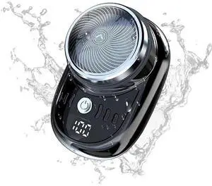 Men Vehicle Mounted Shaver USB Charging Face Beard Trimmer w