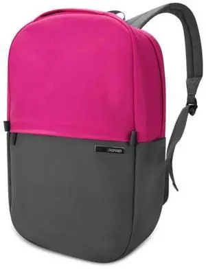 POFOKO XY Series 13.3 inch Fashion Color Matching Multi-functional Backpack Computer Bag, Size: S (Rose Red)