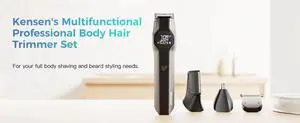Kensen S30 4 in 1 Cordless Hair Clipper LED Display Men Bear