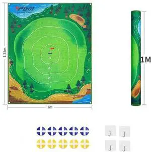 PGM DJD040 Indoor Mini Golf Suspended Dartboard Practice Ou