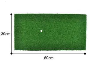 PGM Golf Mat,Indoor Backyard Durable Grass Pad 60x30cm,Pract