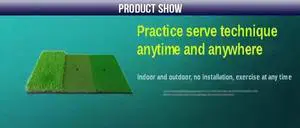 PGM Golf Hitting Mat Indoor Outdoor Mini Practice Durable PP