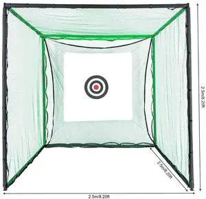 Golf Hitting Cage Swing Practice Mat for Indoor Outdoor Golf