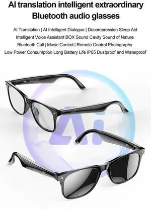 W100 Smart Glasses 134 Online Language AI Automatic Dialogue