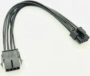 BUCIER 8Pin CPU Power Cable 8 Pin PCI-E to 8 Pin ATX EPS Male to Female PSU Motherboard Power Supply Extension Adapter Cable 20cm 18AWG BUCIER 8Pin CPU Power Cable 8 Pin PCI-E to 8 Pin ATX EPS Male to Female PSU Motherboard Power Supply Extension Adapter Cable 20cm 18AWG