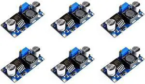 6pcs LM2596 DC to DC 3A Buck Step-Down Power Module Supply High Efficiency Voltage Regulator Module
