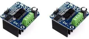 2PCS BTS7960 43A High Power Motor Driver Module/Smart Car Driver Module Compatible with Arduino Current Limit Semiconductor Refrigeration Drive