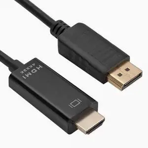 DP TO HDMI 1.8m cable HD conversion cable Large DP to HDMI 1.8m 4K*2K
