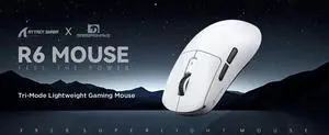 R6 Lightweight Wireless Gaming Mouse, PAW 3950M