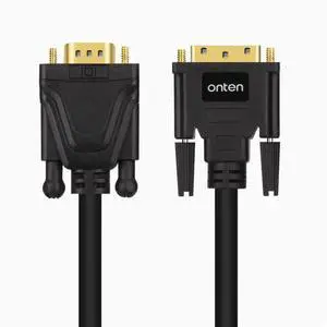 ONTEN DVI to VGA adapter 24+1 to vda computer monitor host connection cable converter