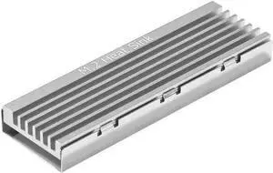 M.2 SSD Heat Sink Heatsink NVME NGFF M.2 2280 SSD Hard Disk Aluminum Heat Silver