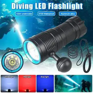 Professional 100M Underwater lamp LED Photography Light Lamp