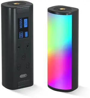 Mini Handle RGB LED Video Light 2500K-9000K Stick Light Temp