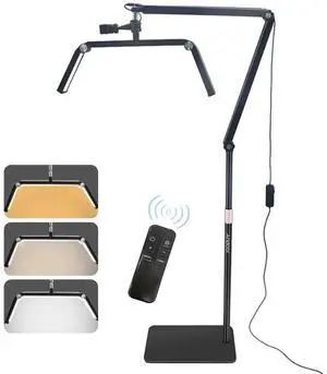 Andoer HD-M18X 36W Foldable LED Video Light Beauty Floor Moo