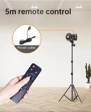 100W/115W Bowens COB Photography Light Kit 2M Tripod Photogr