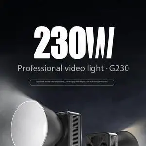 LIYADI G230W LED COB Photography Lamp Professional Video Lig