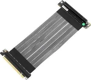 OwlTree PCIE 5.0 Riser for 50 Graphics Cards, PCIe 5.0 x16 Gen5 Max 512Gbps, Compatible with RTX50 RX9000 Series RTX 5050 5060 5070 5080 5090 RX9060 RX9070 Graphics Cards (90 Degree Adapter )