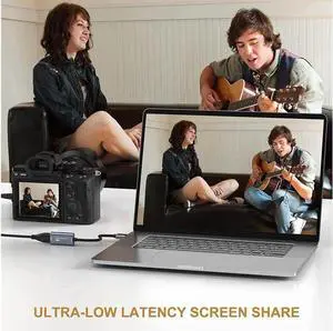 4K HDMI Video Capture Card,Video Record Card,Audio Capture Adapter,HDMI to USB Audio Video Recording in 1080P@30Hz, 4K@30Hz for Teaching,Broadcasting,Gaming,Streaming,Video Conference (1 Pack, Silver)