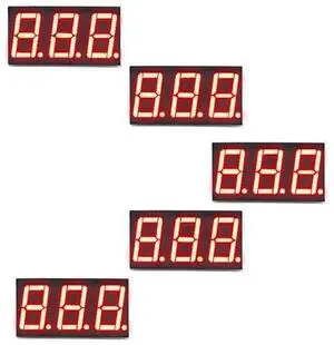 0.56" 3-Digit 7-Segment Display Common Cathode 3-Digit LED Display Digital Tube