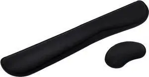 Electronics Memory Foam Non Slip Keyboard Wrist Rest Pad and Mouse Wrist Rest Support For Gaming,Office, Computer, Laptop, & Mac - Durable & Comfortable & Lightweight For Easy Typing&Pain Relief