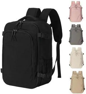 RELITRK Travel Backpack For Women Men,Airline Approved Carry on Backpack,Casual Daypack for Business Travel Essentials (Black) RELITRK Travel Backpack For Women Men,Airline Approved Carry on Backpack,Casual Daypack for Business Travel Essentials (Black)