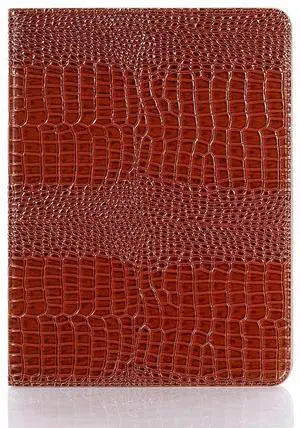 iPad Air (13'') M3/M2 2025/2024 Case, iPad Pro-3 4 5 6 (12.9'') Case with Pen Holder, DMaos Business Vintage Book Synthetic Leather Stand Folio Smart Cover - Brown