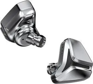 HiFiGo Muse HiFi The East 6 Flagship 1DD 10mm in-Ear Monitors, Single Dynamic Driver IEMs in-Ear Earphones with 2.0 Tesla Dual Magnetic Unit (3.5mm)