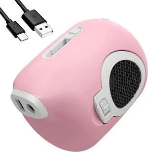 Nitecore BB Mini Electric Compressed Air Duster, Pink, USB-C Rechargeable Portable Compact Blower for Cameras, Computer, Keyboard with Lumentac USB-C Cable (Pink)