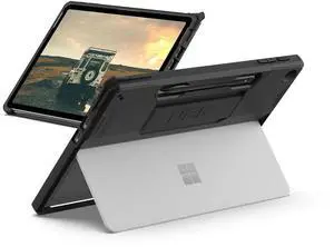 URBAN ARMOR GEAR UAG Designed for Microsoft Surface Pro 1st Edition 12" Case - Rugged Protective Cover with Built-in Handstrap & Pen Holder Military Grade Drop Proof, Scout Black